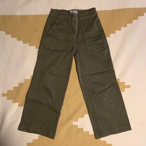 Everlane Wide Leg Crop in Surplus